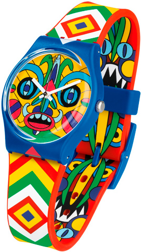 Часы Swatch Art Specials KUKULAKUKI (GZ287S)