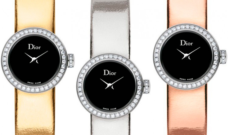 «Зеркальные» часы La Mini D de Dior