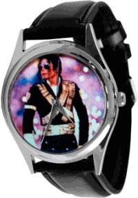  Micheal Jackson Rainbow Memorial Wrist Watch