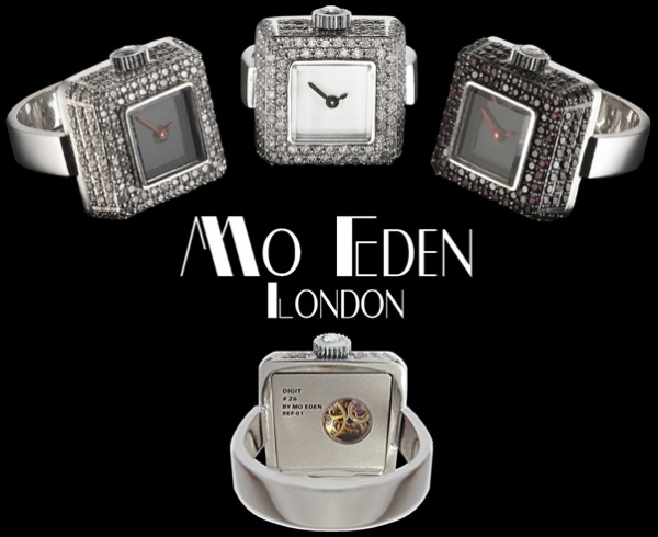 часы в виде колец Digit Watch от Mo Eden