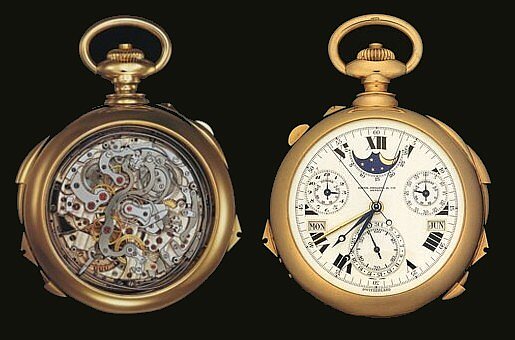 Самые первые модели часов выставлены в музее Patek Philippe