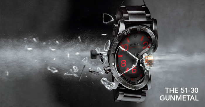 часы Nixon The 51-30 Gunmetal
