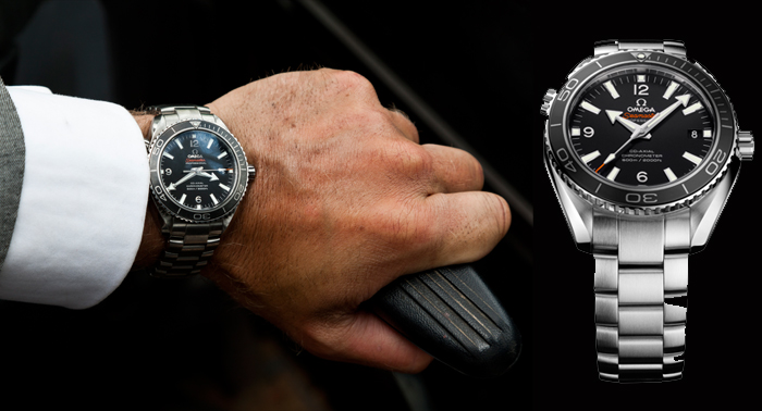 часы Seamaster Planet Ocean 600M Omega Co-Axial Chronometer в фильме «007: Координаты «Скайфолл»