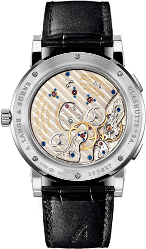 задняя сторона часов A.Lange & Sohne Lange 1 Time Zone