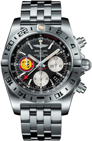  Breitling Chronomat 44 GMT Patrouille Suisse 50th Anniversary