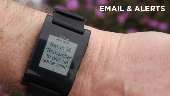 Часы Pebble для iPhone и Android-смартфонов