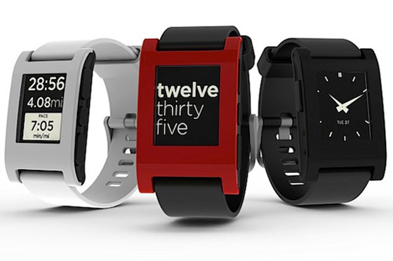 Часы Pebble для iPhone и Android-смартфонов Часы Pebble для iPhone и Android-смартфонов
