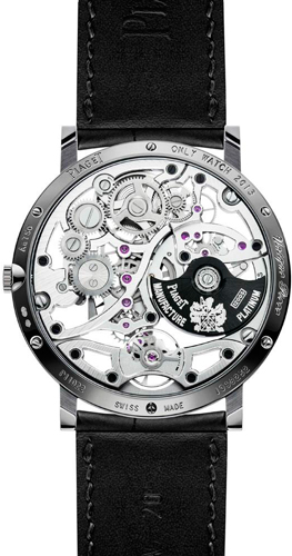 задняя сторона часов Piaget Altiplano Skeleton 1200S