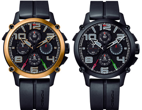 Лимитированные часы Porsche Design Rattrapante P'6920 с функцией флай-бэк хронографа.