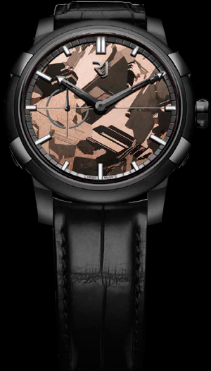 Часы Romain Jerome 1969 Black Metal Brown Silicium (Ref. RJ.M.AU.021.01)
