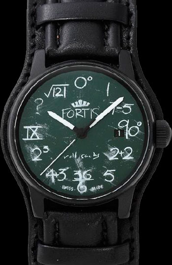 часы с зеленым циферблатом Fortis IQ