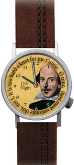 часы The Unemployed Philosophers Guild Shakespeare часы The Unemployed Philosophers Guild Shakespeare