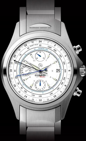 Часы Snowmaster Telemetric Chronograph от Bozeman Watch Co. Часы Snowmaster Telemetric Chronograph от Bozeman Watch Co.