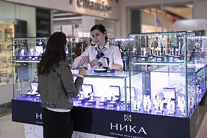 Первый фирменный магазин НИКА в Санкт-Петербурге