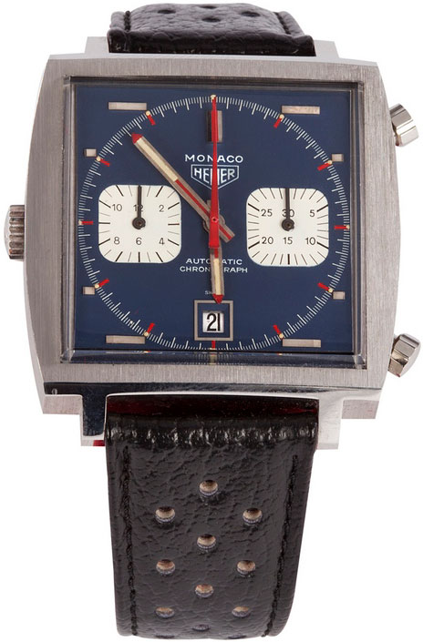часы Стива Маккуина TAG Heuer Monaco Chronograph
