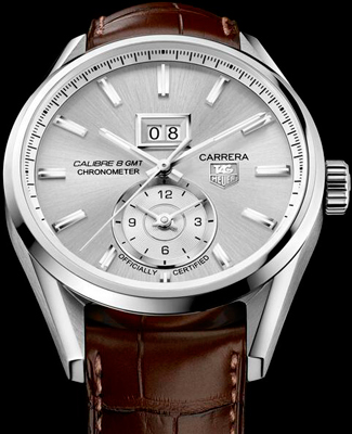 Часы TAG Heuer Carrera Calibre 8 Grande Date GMT