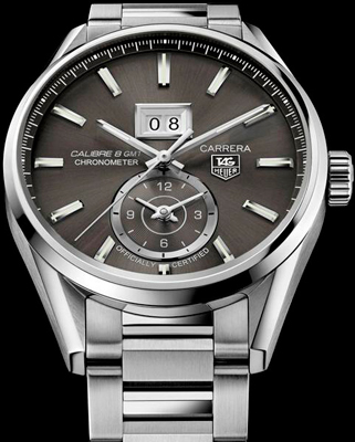Часы TAG Heuer Carrera Calibre 8 Grande Date GMT