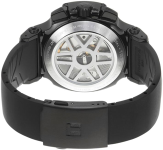 задняя сторона часов T-Race PVD Automatic Chronograph