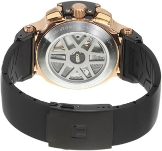 задняя сторона часов T-Race PVD Automatic Chronograph