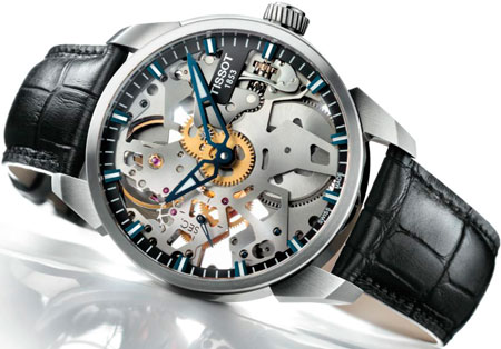 Скелетонированные часы T-Complication Squelette от Tissot