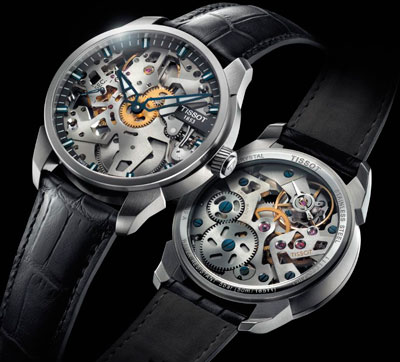 Скелетонированные часы T-Complication Squelette от Tissot