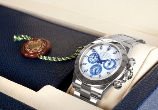 часы Custom Titan Black Chelsea FC Rolex Daytona