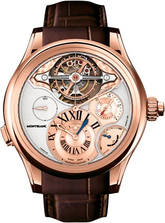 часы Villeret ExoTourbillon Chronographe (Ref. 109151) от Montblanc