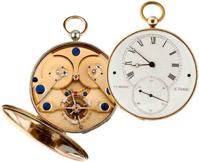 Первые карманные часы с турбийоном от F.P.Journe