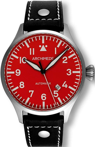 часы Pilot 42 Red от Archimede