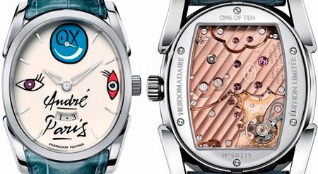 Часы Ovale Mister A. от Parmigiani Fleurier в честь Andre Saraiva