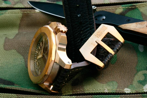 Часы Bronze Officier de Marine от Montres-Militaire Часы Bronze Officier de Marine от Montres-Militaire