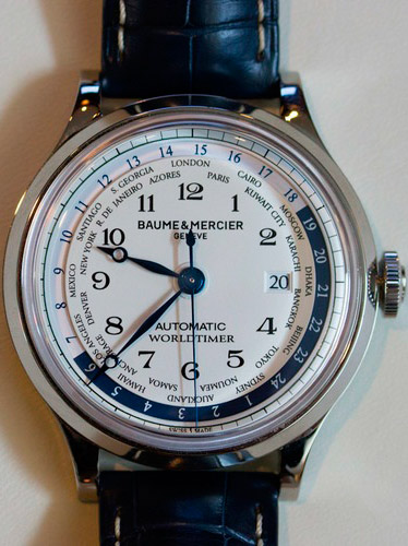 часы Capeland Manufacture Worldtimer от Baume & Mercier
