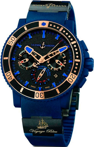 Часы Voyage Bleu Chronograph Limited Edition от Ulysse Nardin