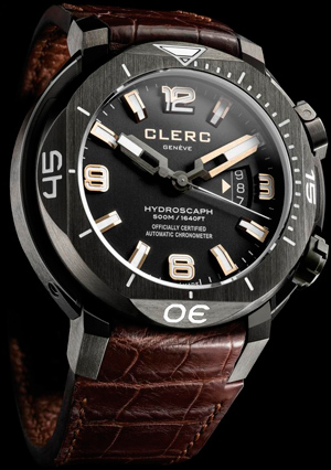 Часы Hydroscaph H1 Chronometer Diver от Clerc Часы Hydroscaph H1 Chronometer Diver от Clerc