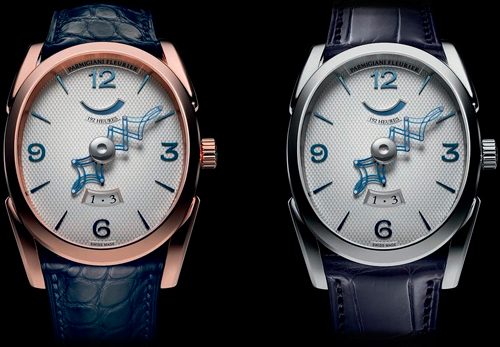 Часы с телескопическими стрелками – Ovale Pantographe от Parmigiani Fleurier