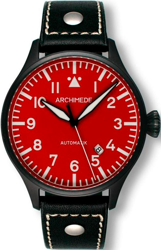 часы Pilot 42 Red от Archimede