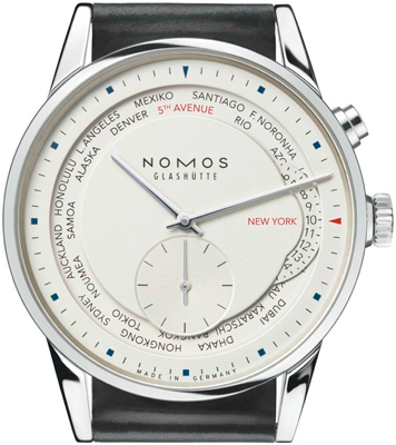Часы Weltzeit от Nomos Glashutte для Wempe