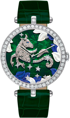 Часы Van Cleef & Arpels Lady Arpels Zodiac Taurus