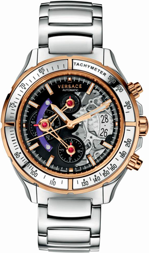 Часы DV One Skeleton Chronograph от Versace