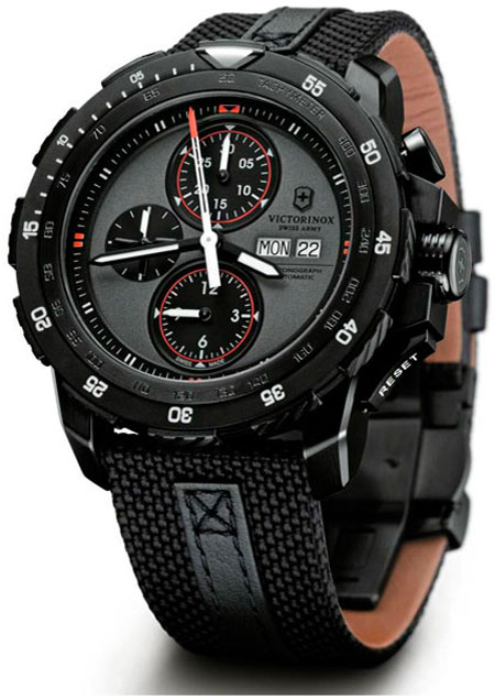 Часы Alpnach Black Ice Chronograph от Victorinox Swiss Army 