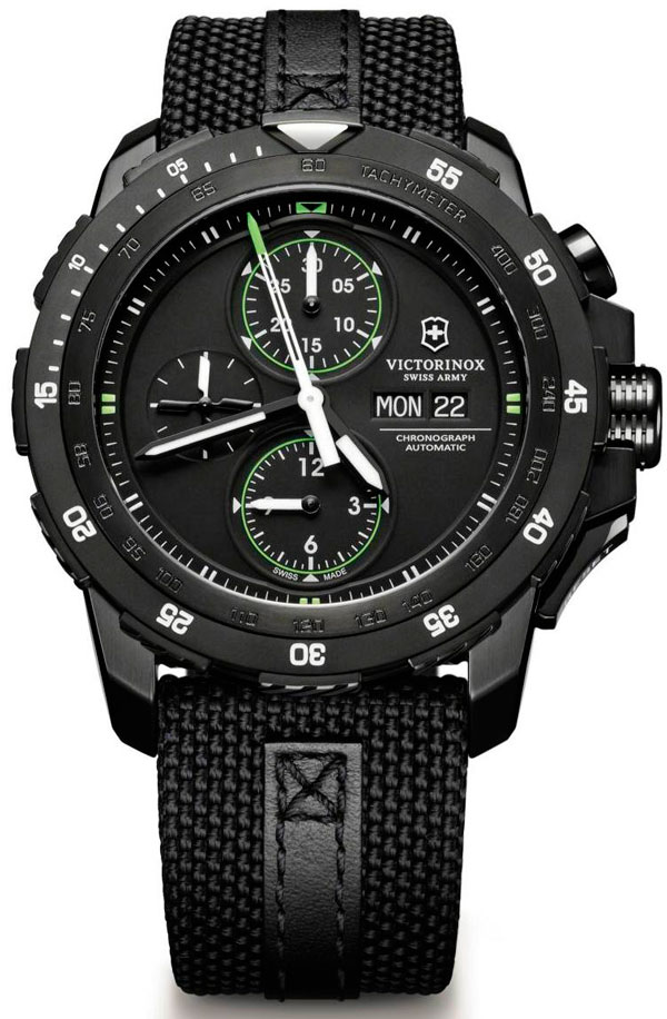 Часы Alpnach Black Ice Chronograph от Victorinox Swiss Army Часы Alpnach Black Ice Chronograph от Victorinox Swiss Army