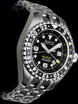 часы Azimuth Xtreme-1 Sea-Hum 3TZ (Black dial) часы Azimuth Xtreme-1 Sea-Hum 3TZ (Black dial)