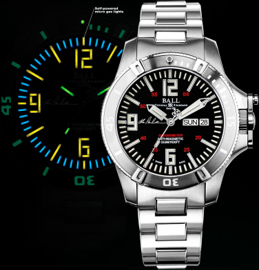 Часы Engineer Hydrocarbon Spacemaster Captain Poindexter от Ball