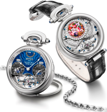 Часы Bovet Rising Star Тourbillon - обладатель сертификата Fleurier Quality Foundation