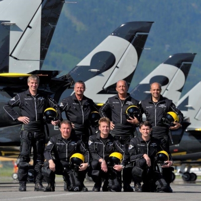 Breitling Jet Team выступили на МАКС в Жуковском