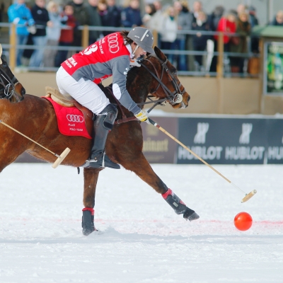 Hublot является хронометристом Cortina Winter Polo