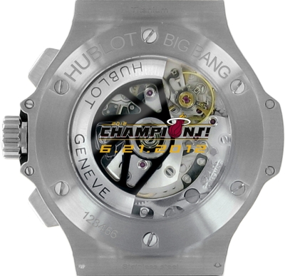 задняя сторона часов Hublot Big Bang