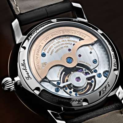 задняя сторона часов Slimline Tourbillon Manufacture