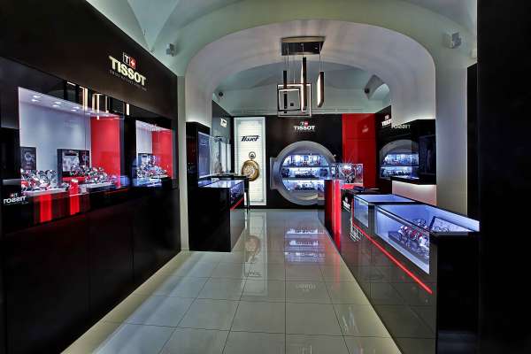 Бутик марки Tissot в ГУМе