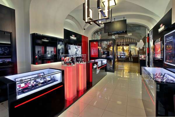 Бутик марки Tissot в ГУМе